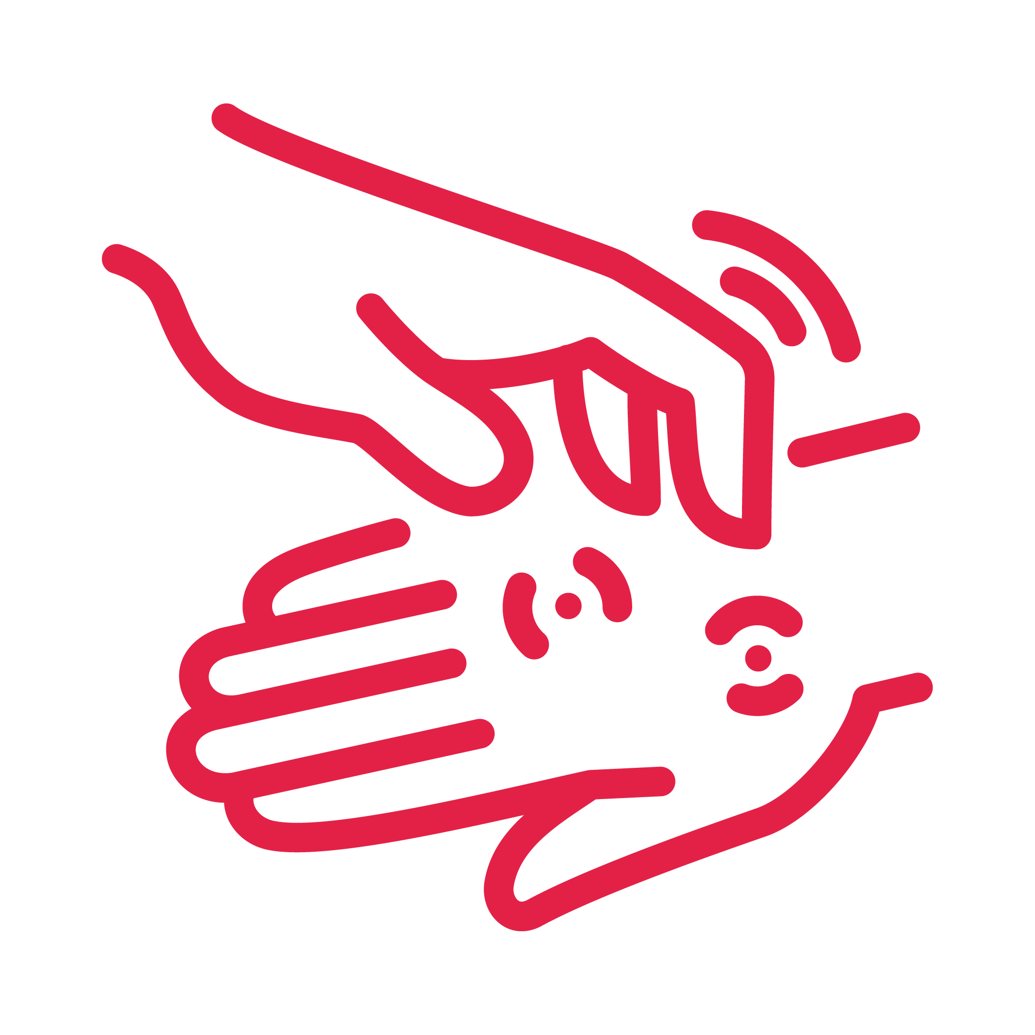 Deep itch icon